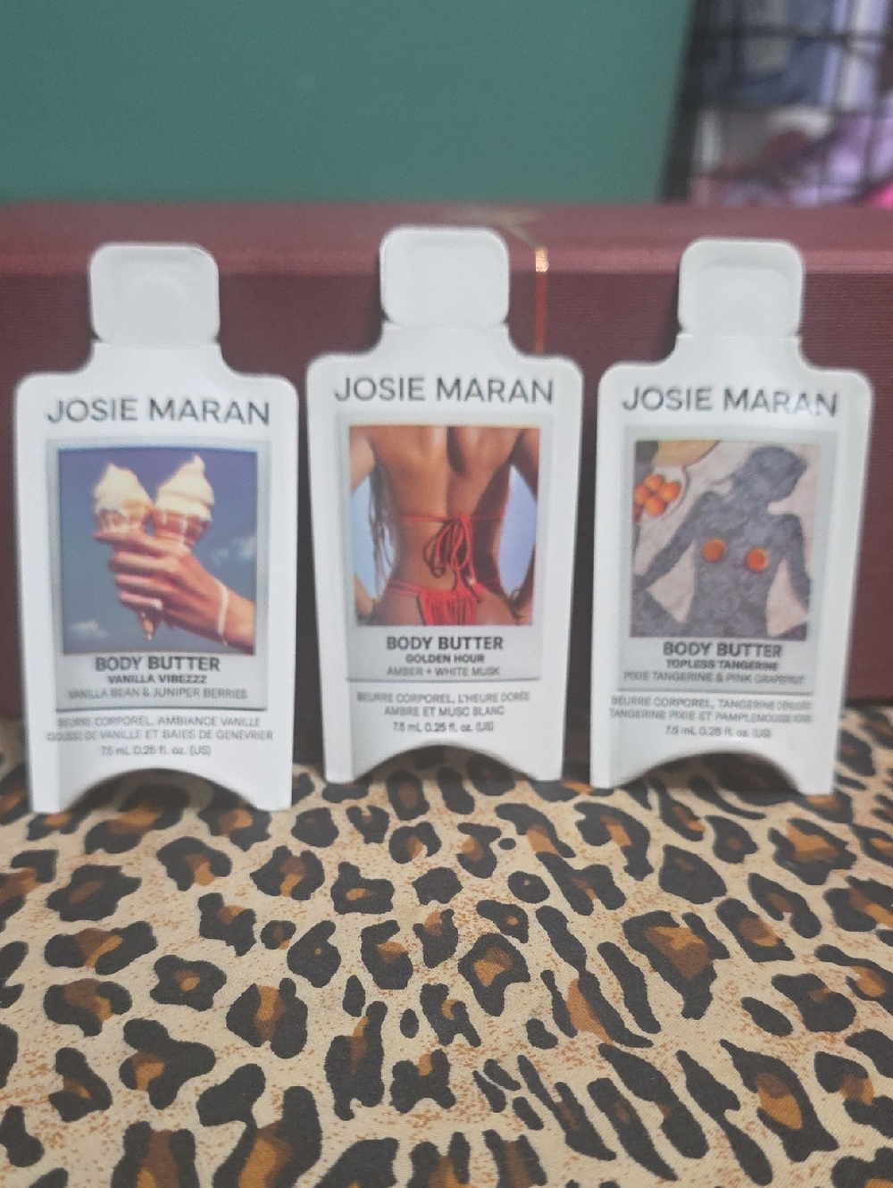 JOSIE MARAN White Body Butter Trio